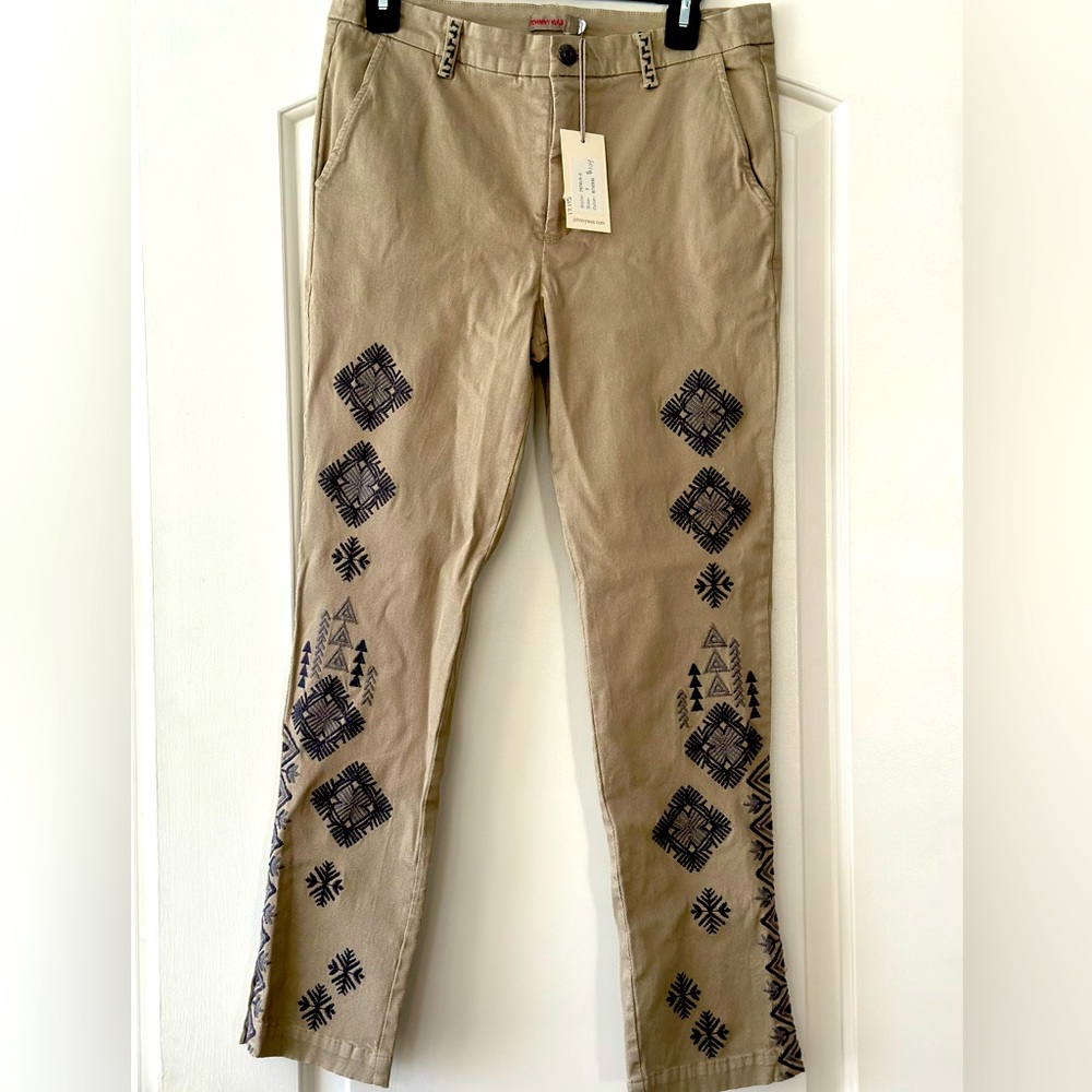 Johnny Was khaki pants